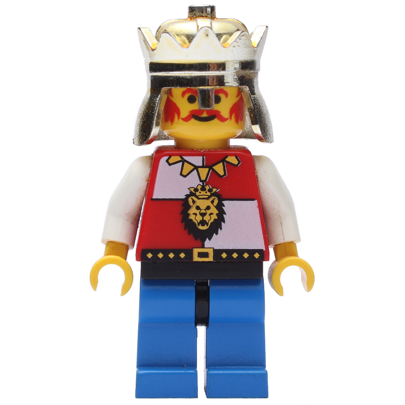LEGO King (Royal Knights) - Blue Legs, Black Hips (fig-007104)
