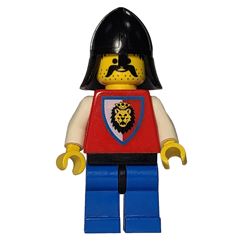 LEGO Knight (Royal Knights) - Blue Legs, Black Neck-Protector (fig-007111)