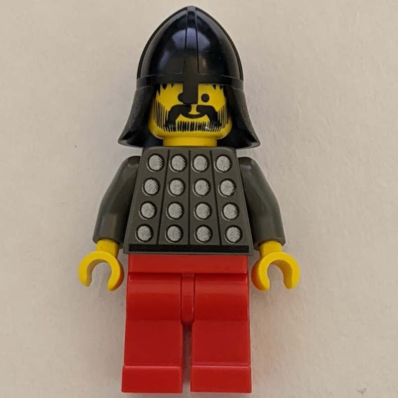LEGO Knight (Fright Knights) - Red Legs, Red Hips (fig-007116)