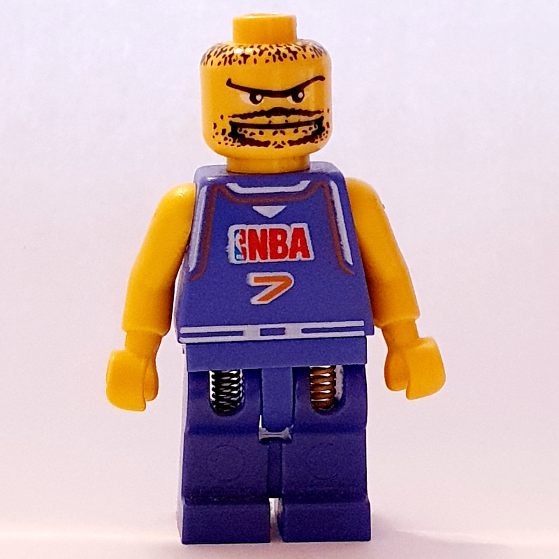 LEGO Basketball Player, Violet Torso, violet Legs 7 (fig-007199)