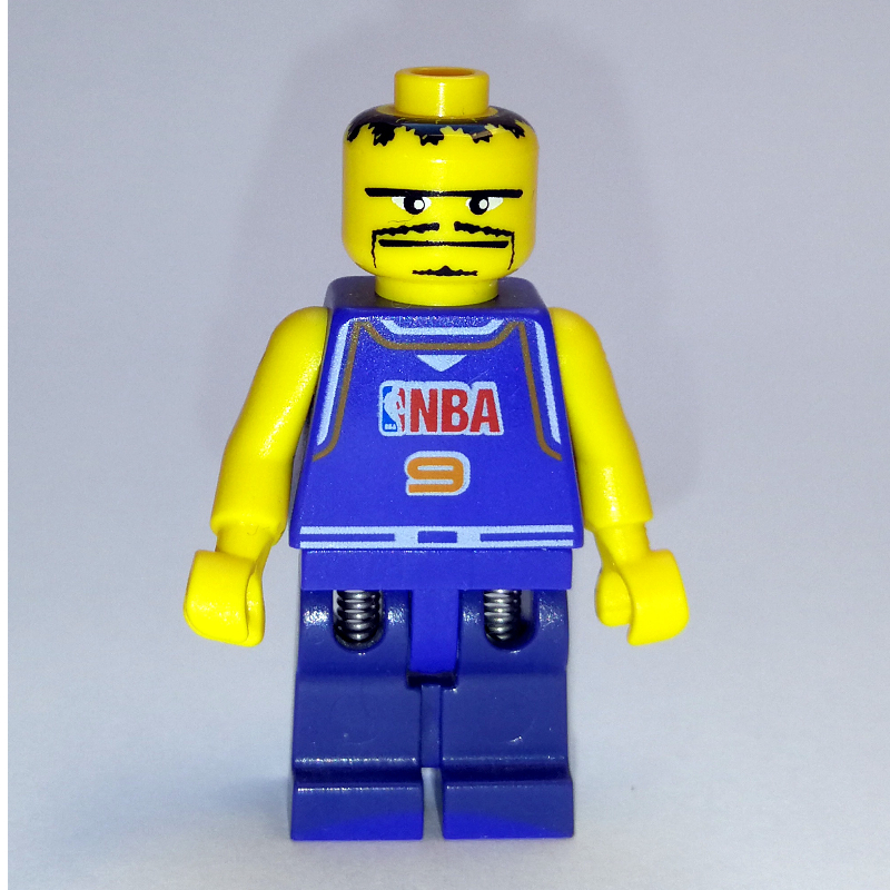 LEGO Basketball Player, Violet Torso, violet Legs 9 (fig-007200)