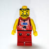 Basketball Player, Red Torso, Red Legs #4
