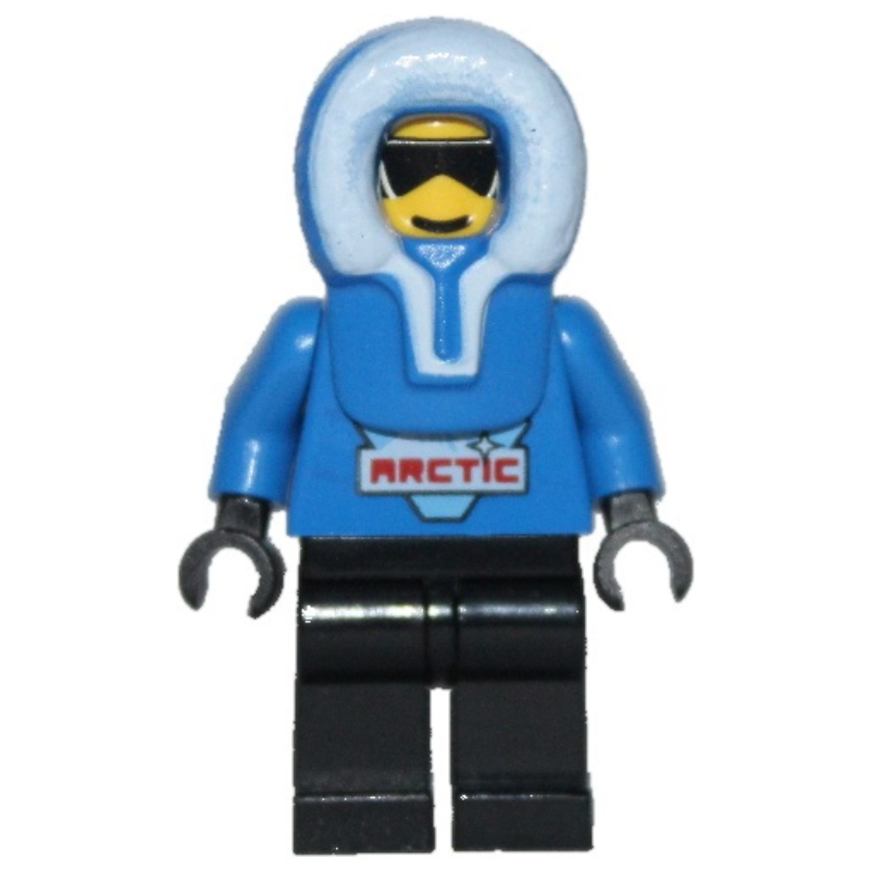 LEGO Arctic Crew, Blue, Hood (fig-007210)