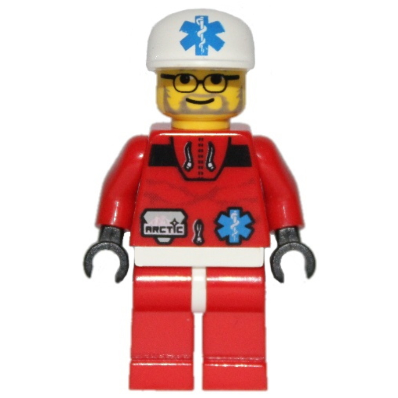 LEGO Arctic Medic, Red (fig-007211)