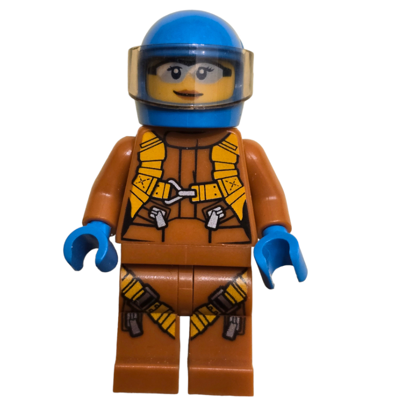 LEGO Arctic Explorer, Pilot, Dark Azure Helmet (fig-007218)