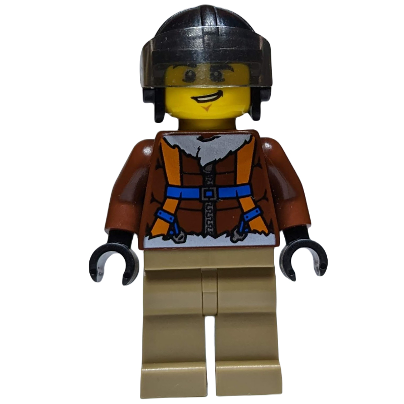 LEGO Arctic Explorer, Pilot, Black Helmet (fig-007225)