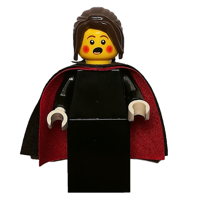 LEGO Caroler, Female, Two Capes (fig-007331)