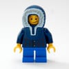 Boy, Plaid Shirt, Short Blue Legs, Dark Blue Hood
