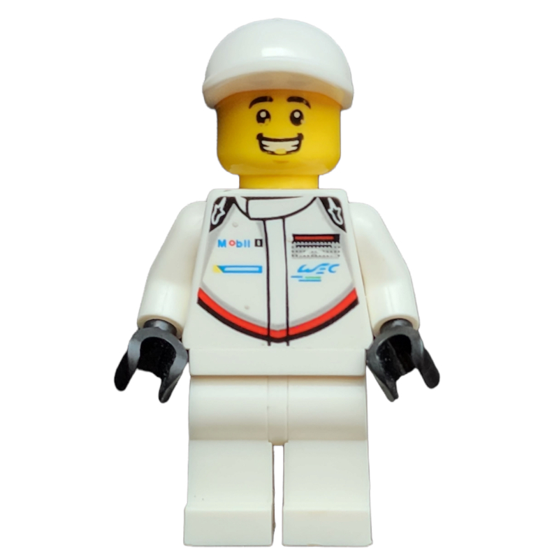 LEGO Engineer, Porsche, White Torso, White Legs (fig-007555)