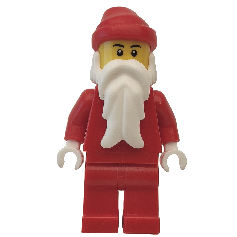 LEGO Santa, Plain Red, White Hands (fig-007588)