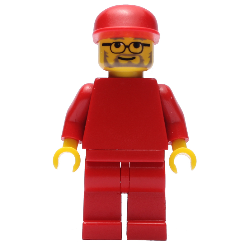 LEGO Engineer, Ferrari, Beard (fig-007623)