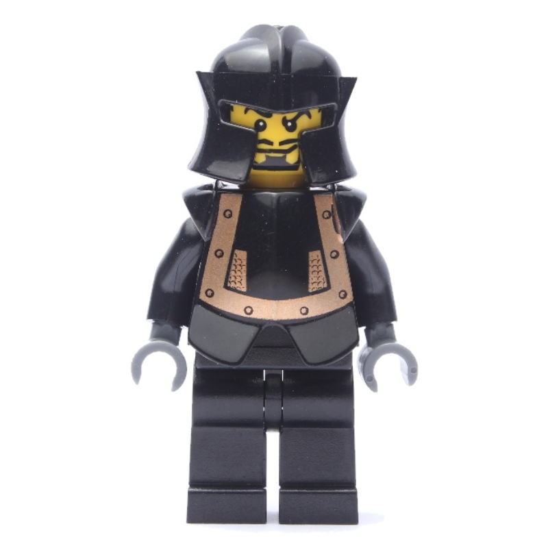 LEGO Knight (Knights Kingdom I) - Black Legs, Armor (fig-007630)