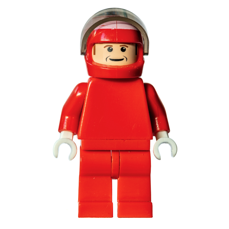 LEGO Race Driver - R. Barrichello RF. Massa - Printed Helmet (fig-007638)