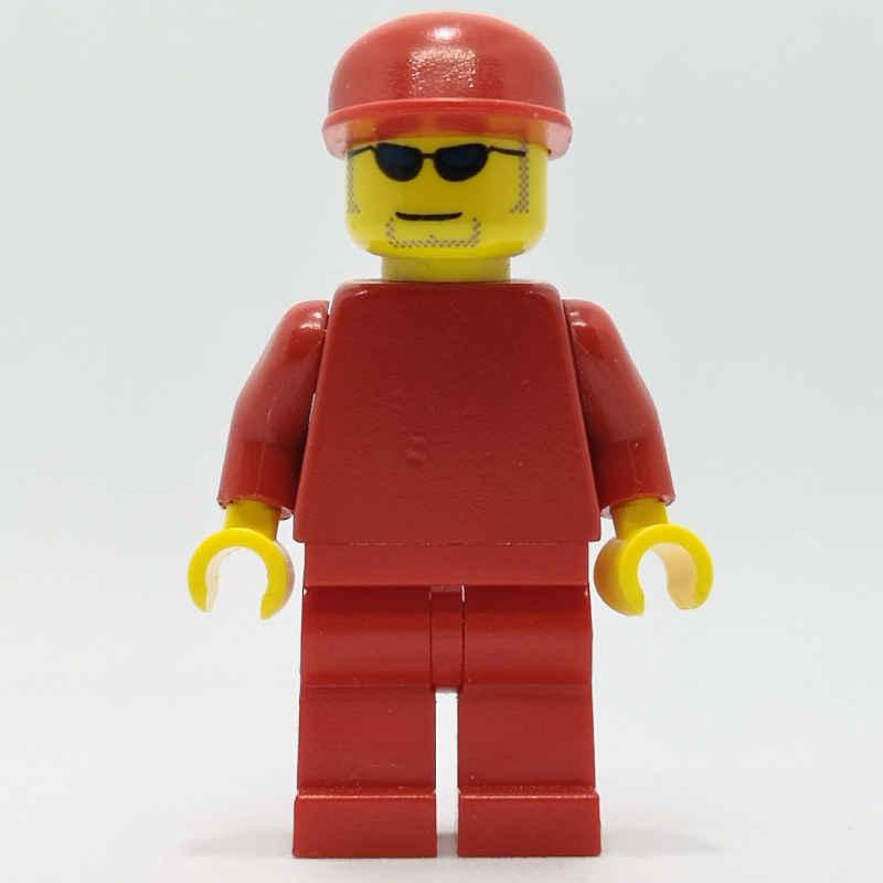 LEGO Engineer, Ferrari, Black Sunglasses (fig-007640)