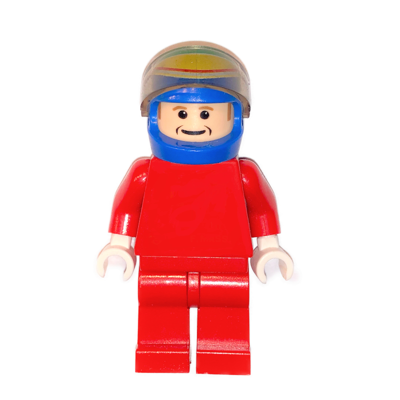 LEGO Race Driver - F. Massa, Blue Helmet (fig-007641)