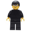 Black Torso, Black Legs, Silver Sunglasses