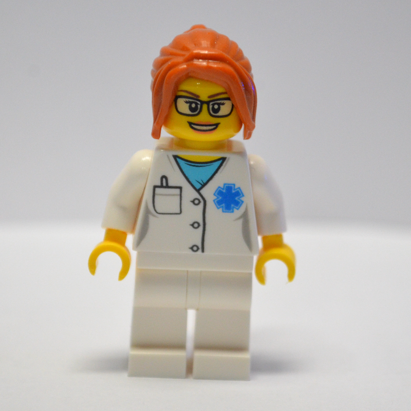 LEGO Doctor, Orange Hair (fig-007650)