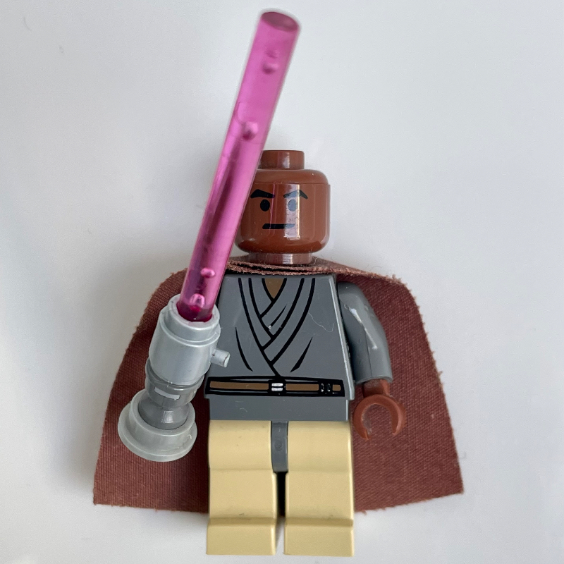 LEGO Mace Windu, Light-up Lightsaber (fig-007679)