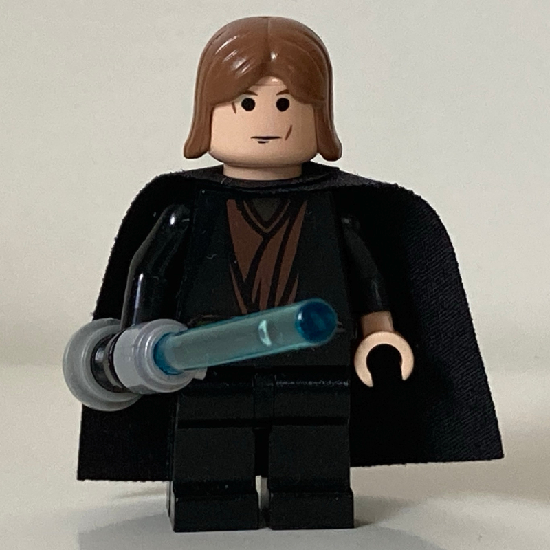 LEGO Anakin Skywalker, Light-up Lightsaber [Complete Assembly] (fig-007681)
