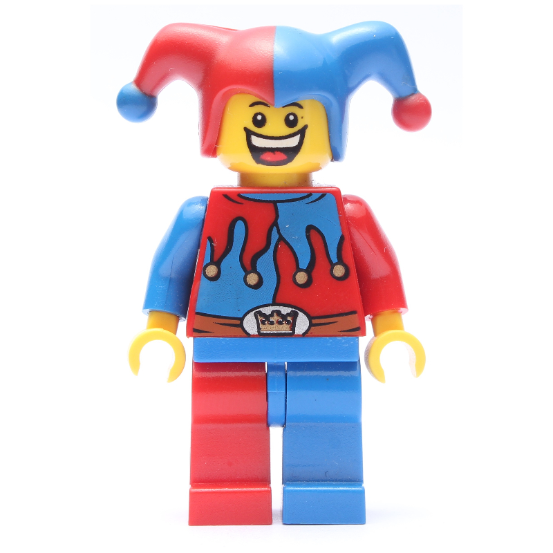 LEGO Jester, Red and Blue (fig-007733)