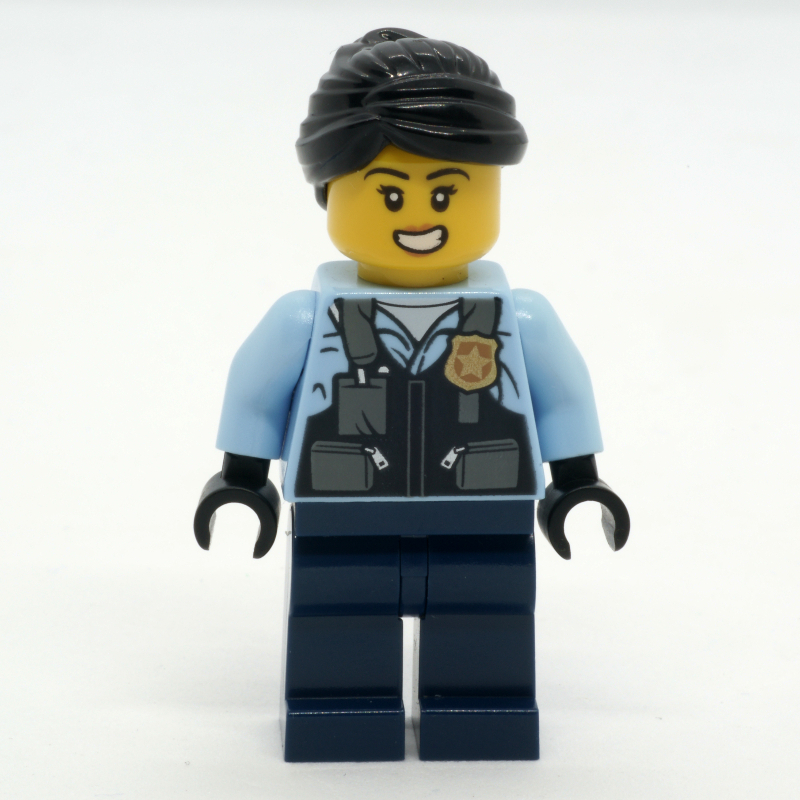 LEGO Rooky Partnur, Black Hair (fig-007947)