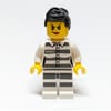 Criminal, Woman, Prison Shirt with #50382, Black Hair