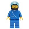 Man, Blue Jacket with Zipper, Blue Legs, Black Helmet with Visor
