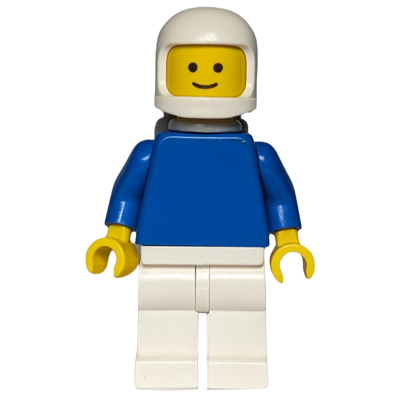LEGO Coast Guard, Blue Torso, White Legs, White Helmet, Airtanks (fig-008155)