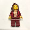 Red Torso, Dark Red Legs, Reddish Brown Hair