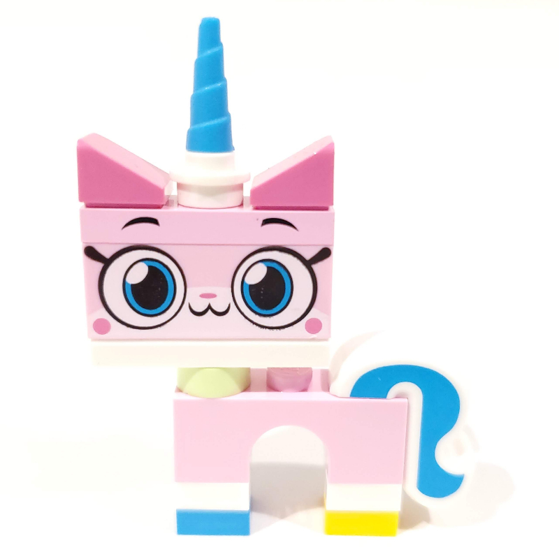 LEGO Unikitty, Dark Azure Foot, Closed Mouth (fig-008394)
