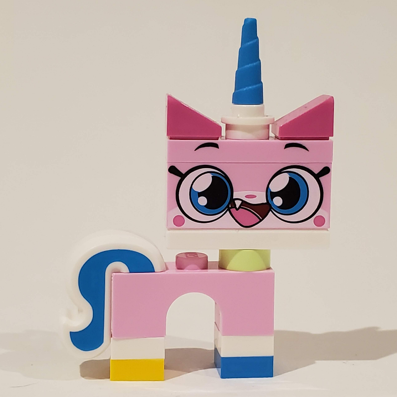 LEGO Unikitty, Dark Azure Foot, Open Mouth, Big Pupils (fig-008398)