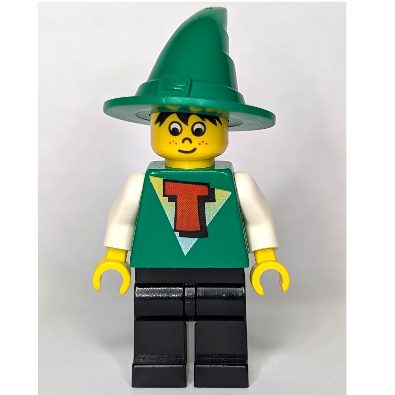 LEGO Timmy - Green Wizard Hat, Black Legs (fig-008412)