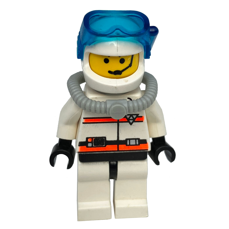 LEGO Res-Q Man, Helmet with Mask, Airtanks, Headset (fig-008540)
