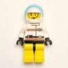 Res-Q Man, Yellow Legs, White Helmet with Visor, Headset