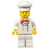 Chef, Red Neckerchief, White Legs (3626b Head)