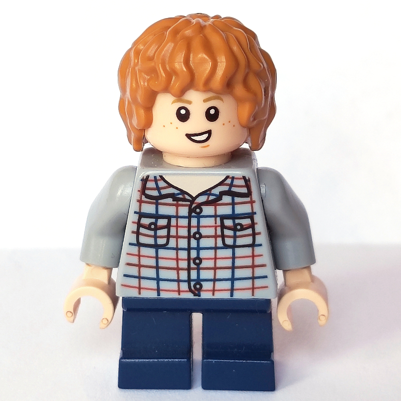 LEGO Gray Mitchell with Short Legs (fig-008911)