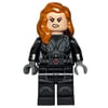 Black Widow, Black Jumpsuit, Silver Highlights