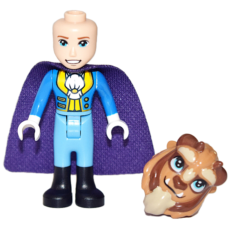 LEGO Beast, Blue Jacket, Medium Blue Legs, Dark Purple Cape (fig-008923)