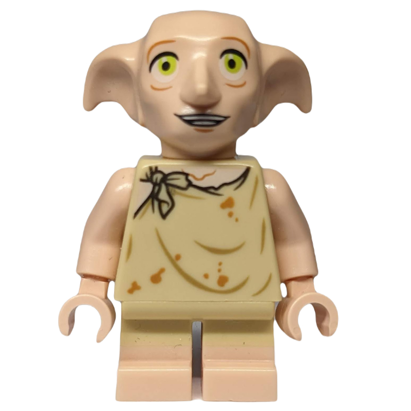 LEGO Dobby, Tan Vest, Open Mouth (fig-008926)
