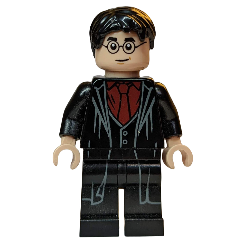 LEGO Harry Potter, Long Robes with Pleats over Dark Red Shirt and Tie (fig-008951)