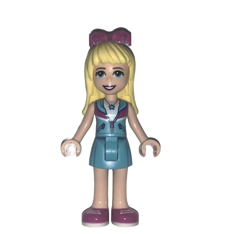 LEGO Stephanie - Medium Azure Top, Medium Azure Skirt (fig-008970)
