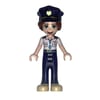 Ashley - White Shirt, Dark Blue Trousers, Dark Blue Hat
