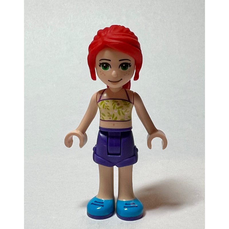 LEGO Mia - Lime Top, Dark Purple Skirt (fig-008974)