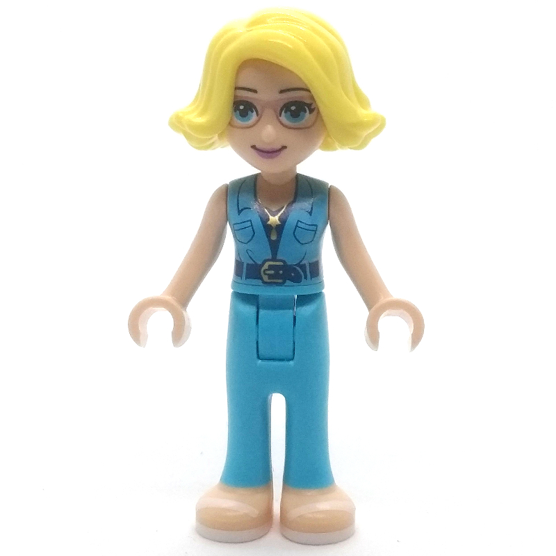 LEGO Alicia - Medium Azure Top, Medium Azure Trousers (fig-008980)