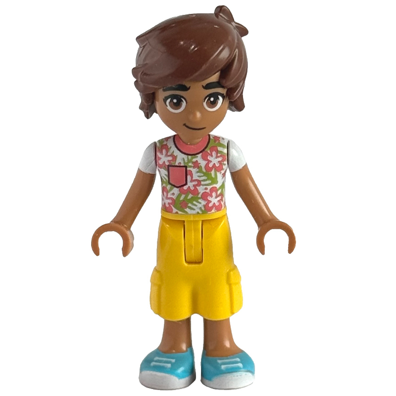LEGO Leo - White/Coral Top, Yellow Pants (fig-009102)