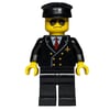 Pilot - Black Torso, Black Legs Black Hat