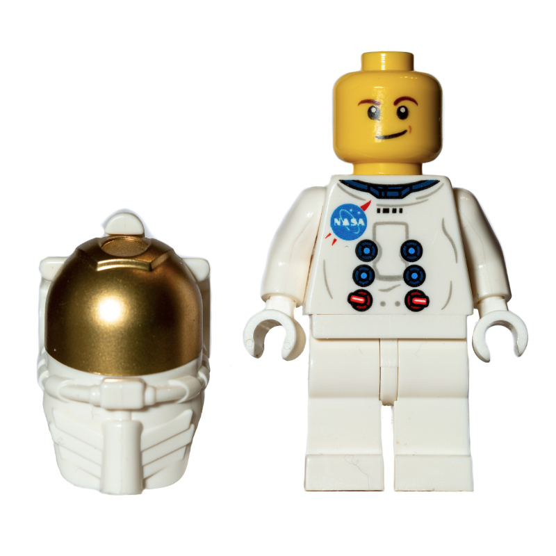 LEGO NASA Apollo 11 Astronaut - Crooked Smile (fig-009203)