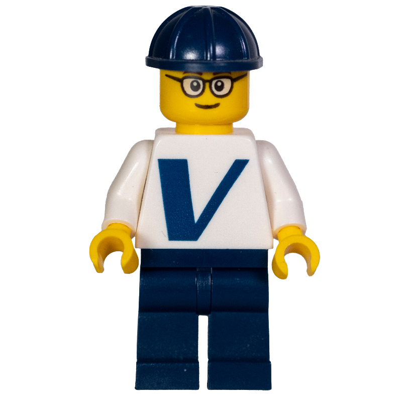 LEGO Vestas Employee - Glasses (fig-009231)