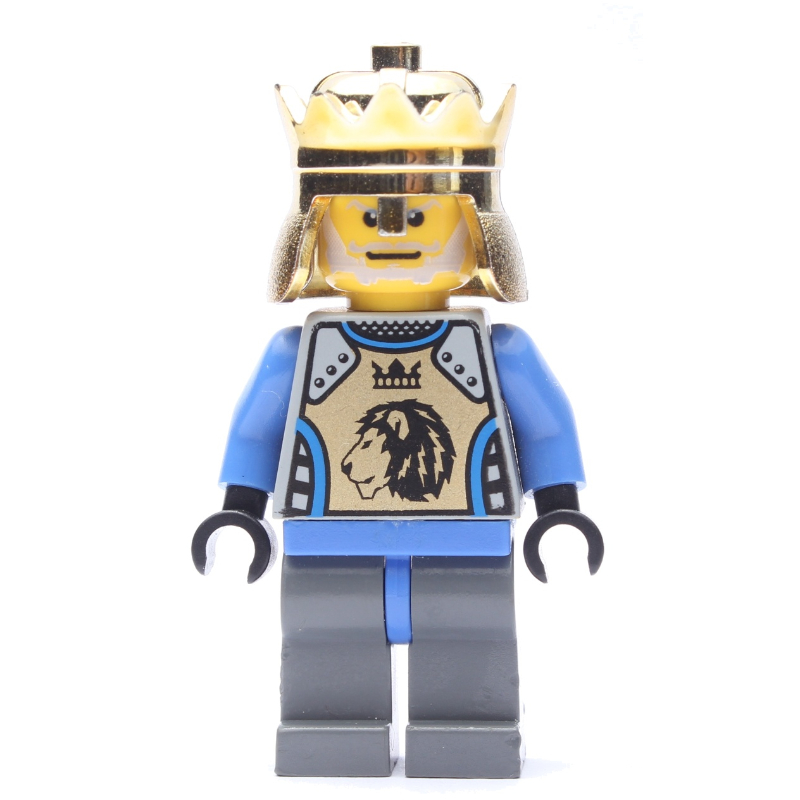 LEGO King Mathias, Gold Armor, Gold Crown (fig-009257)