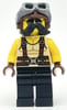 Tan Torso, Black Legs, Pilot Cap, Moustache